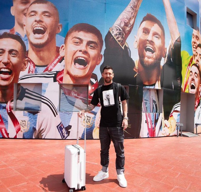 Tiba di Argentina, Messi Jadi Starter Lawan Uruguay?